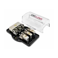 DIGITAL FUSE HOLDER 4 G18 (3) 8 GA. OUT -3 NICKEL FUSE BLOCK