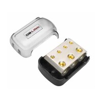 POWER SERIES: FUSE & GROUND BLOCKS GROUND BLOCK (3) 0 GA IN/ (4) 4 GA OUT  (C17)