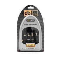 STRANDWORX SX SERIES 4 CHANNEL COPPER RCA 12' 4 CHANNEL STRANDWORX RCA  (E14)
