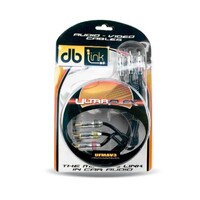 ULTRAFLEX METAL TIP AUDIO VIDEO RCA 12' TRIPLE SHIELDED AUDIO / VIDEO RCA  (A06)