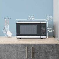 MICROWAVE 0.7 CF 700 WATTS 10 POWER LEVELS INCLUDES HANGING KIT