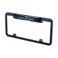 CAMERA 1/4" CMOS BLACK FULL FRAME LICENSE PLATE VIDEO CAMERA WITH NIGHT VISION & PARKING LINES **DAT