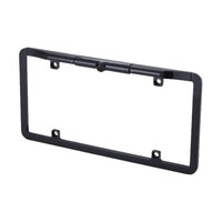 CAMERA FULL FRAME ULTRA SLIM LICENSE PLATE MOUNT CAMERA WITH DYNAMIC PARKING LINES - BLACK