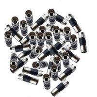 COMPRESSION CONNECTOR, RG6, PPC, 50 PACK