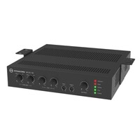 MIXER AMPLIFIER 120W 4 INPUT 70V/4 AND 8 OHM W/DUCKING