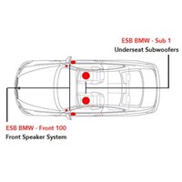 SUBWOOFER L+R FOR BMW 5 (PAIR)