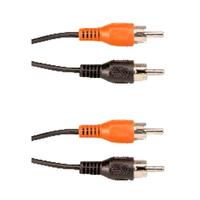 CABLE DUAL RCA MALE/MALE 6 FT