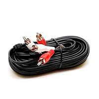 CABLE DUAL RCA MALE/MALE 25 FT