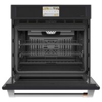 WALL OVEN 30" BLACK CAFE CONVECTION, AIR FRYER, DEHYDRATOR IN-OVEN CAMERA SMART ENABLED