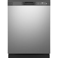 DISHWASHER 24" 2 WASH ARMS  SWB FRONT CONTROLS 59DBA  STAINLESS STEEL