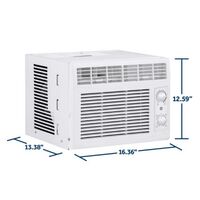 AIR CONDITIONER 5000 BTU MAN CONTROLS WINDOW FOR SMALL ROOMS UP TO 150 SQ FT
