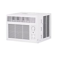 AIR CONDITIONER 5000 BTU MAN CONTROLS WINDOW FOR SMALL ROOMS UP TO 150 SQ FT