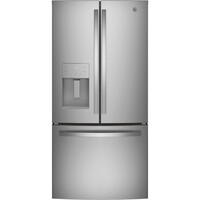 REFRIGERATOR  24 CFT  FRENCH DOOR  FINGER PRINT RESISTANT STAINLESS STEEL