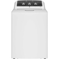 WASHER 4.3 CF ELECTRIC WHITE TOP LOAD STAINLESS STEEL TUB DUAL ACTION AGITATOR