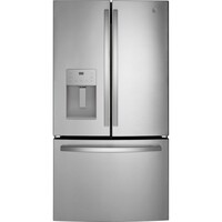 REFRIGERATOR  20.6 CU FT  FRENCH DOOR CD  FINGER PRINT RESISTANT STANLESS STEEL