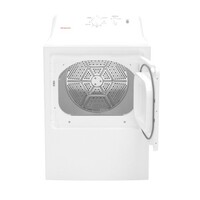 DRYER 6.2 CF GAS WHITE 3 CYCLES 120 FT VENTING CAP ALUMINIZED DRUM