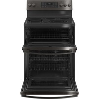 RANGE ELECT DOUBLE OVEN  CONVECTION  WIFI  CONNECT BLACK STAINLESS STEEL