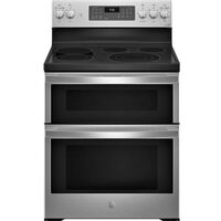 RANGE ELECT DOUBLE OVEN  CONVECTION  FINGER RESISTANT STAINLESS STEEL