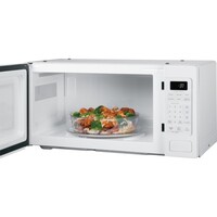 MICROWAVE 1.1 CF WHITE COUNTERTOP SENSOR TURNTABLE  BUILT-IN WIFI