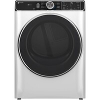 DRYER 7.8 CF ELECTRIC WHITE FRONT LOAD SMART 12 CYCLES STEAM SANITIZE CYCLE