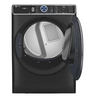 DRYER 7.8 CF ELECTRIC STAINLESS STEEL CARBON GRAPHITE FRONT LOAD SMART STEAM AND SANITIZE OPTION