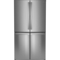 REFRIGERATOR 22.9 CU FT 4 DOOR FRENCH DOOR  W / DOOR IN DOOR  FPT RESISTANT  STAINLESS STEEL