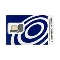 SIM CARD VZW FOR  50 GIG PLANS (BLUE)