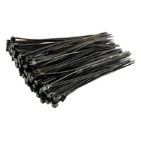 CABLE TIE 6" BLACK 100/PACK