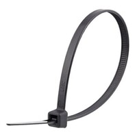 CABLE TIE 8" BLACK 100/PACK
