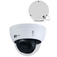 CAMERA 4MP IP EDGE LINE, SMALL SIZE VANDAL DOME, FIXED 2.8MM LENS, POE CAPABLE