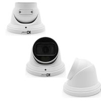 CAMERA 2MP IP INDOOR/ OUTDOOR SMALL SIZE EYEBALL DOME POE CAPABLE