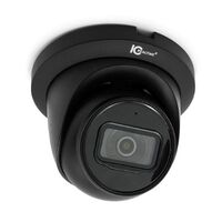 CAMERA 4MP IP INDOOR/ OUTDOOR SMALL SIZE VANDAL DOME BLACK DOME