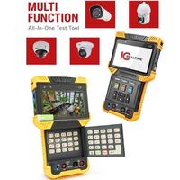 TOOL CCTV ONVIF AND HD-AVS MULTI FUNTION TEST WITH 4" SCREEN, LED FLASHLIGHT