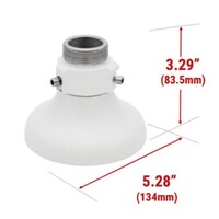 ADAPTER PLATE AND MOUNT FOR WEDGE AND DOME CAMERAS