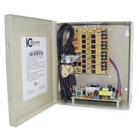 POWER DISTRIBUTION BOX 4 CHANNEL 12VDC, RESETTABLE PTC FUSED 4 AMPS TOTAL