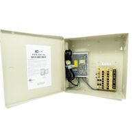 POWER DISTRIBUTION BOX 4 CHANNEL 12VDC, RESETTABLE PTC FUSED 8 AMPS TOTAL