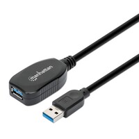CABLE EXTENSION USB 3.2 SUPER SPEED 5GBPS A MALE / A FEMALE 16 FT