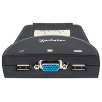 SWITCH KVM 2-PORT USB AUDIO SUPPORT - VGA X 2 IN 1 OUT