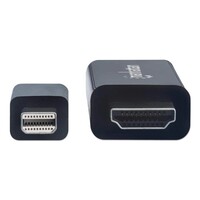 CABLE MINI DISPLAYPORT MALE TO HDMI MALE 10 FT. BLACK