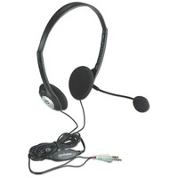 HEADSET LIGHTWEIGHT DESIGN WITH MICROPHONE AND IN-LINE VOLUME CONTROL
