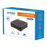 SPLITTER HDMI 4K60HZ AC POWERED HDCP 2.2 BLACK