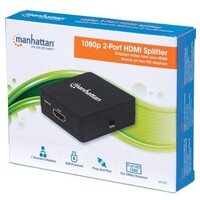 SPLITTER HDMI 1X2 USB POWERED BLACK