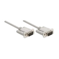 CABLE SVGA HD15M TO HD15M 10 FT WHITE
