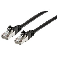 CABLE CAT6A BOOTED  BLACK 1FT