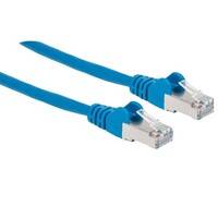 CABLE CAT6A BOOTED  BLUE 1FT