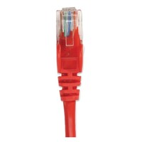 CABLE CAT5E BOOTED RED 3FT