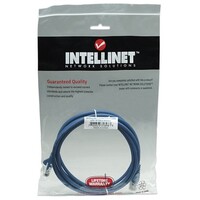 CABLE CAT5E BOOTED BLUE 7FT