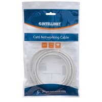 CABLE CAT5E BOOTED WHITE 10FT