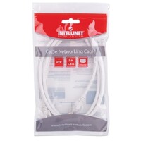 CABLE CAT5E BOOTED WHITE 5FT