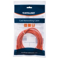 CABLE CAT6 BOOTED ORANGE 7FT